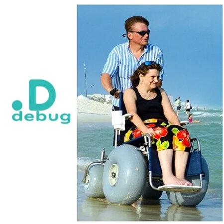 DeBug Beach Wheelchair