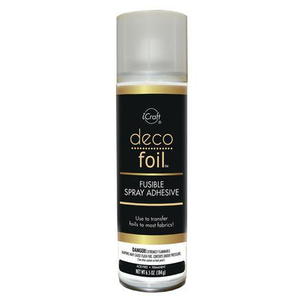 Deco Foil Fusible Spray Adhesive for Fabric