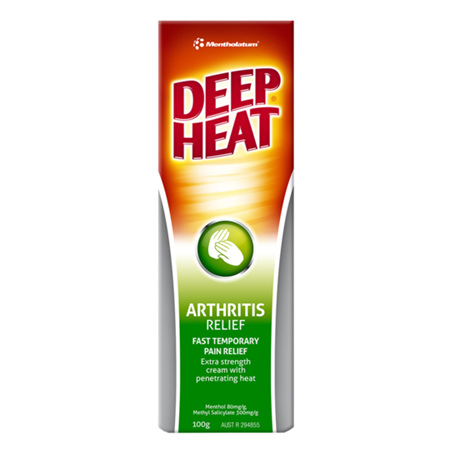 Deep Heat Arthritis Relief Cream 100G