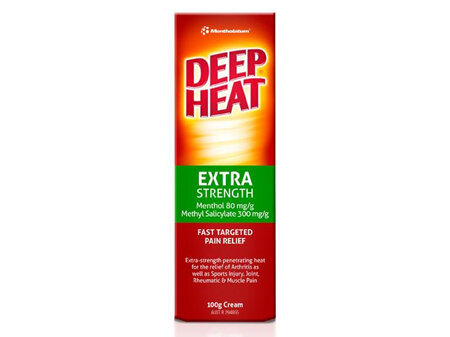 DEEP HEAT EXTRA STRENGTH CREAM 100G