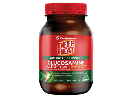 Deep Heat Glucosamine 1500 180 Tablets