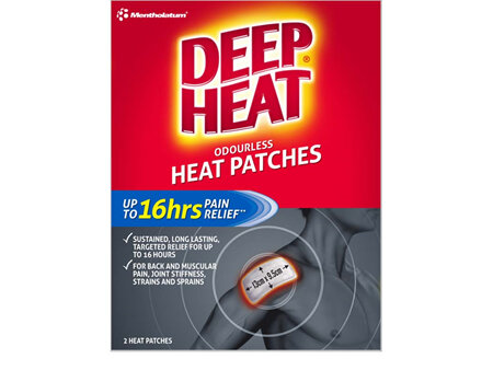 Deep Heat Muscular Pain  Patches 2pk