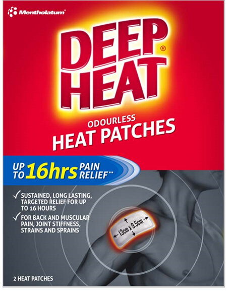 Deep Heat Muscular Pain  Patches 2pk