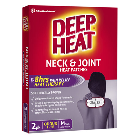 Deep Heat Neck & Joint Patches, 2 Pack