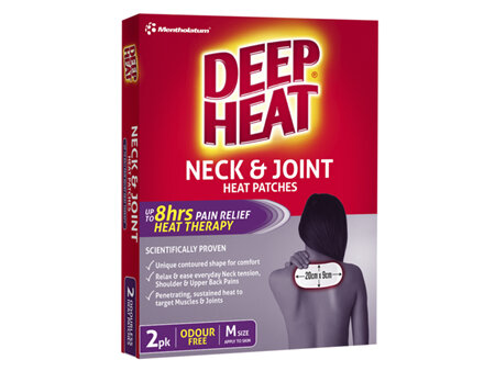 DEEP HEAT NECK&JOINT HEAT PATCH 2 PACK