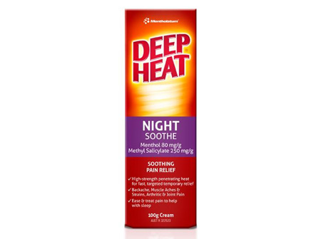 DEEP HEAT NGHT RLF CRM 100G