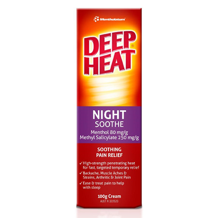 Deep Heat Night Soothe Cream 100G