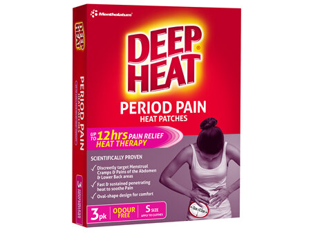 Deep Heat Period Pain Patch