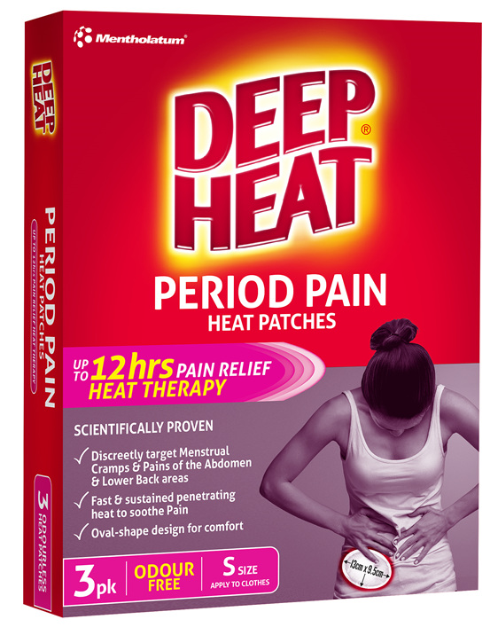 Deep Heat Period Pain Patch