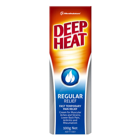 Deep Heat Regular Relief Cream 100G