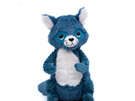 Deglingos Ptipotos Blue Racoon Plush 27cm soft toy