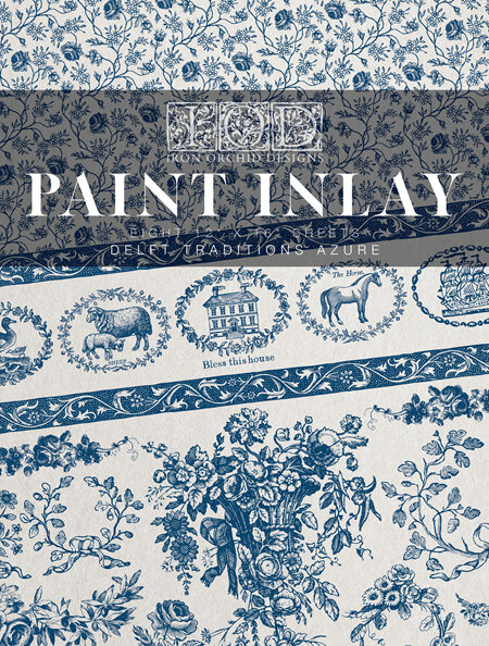 Delft Traditions Azure IOD Paint Inlay