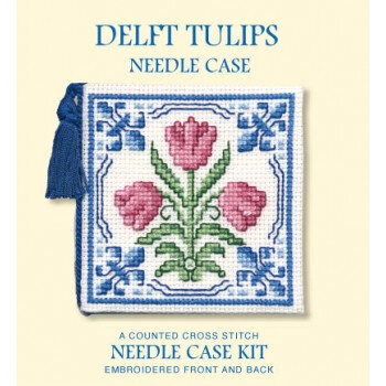 Delft Tulips Needle Case