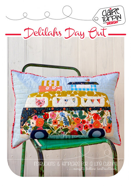 Delilahs Day Out Cushion Pattern