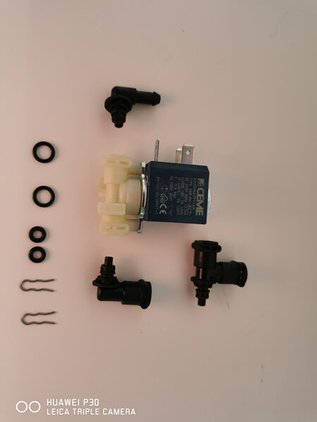 DELONGHI COFFEE MAKER SOLENOID VALVE KIT PART 5513225701