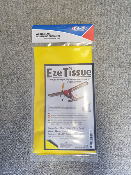 Deluxe EZE Tissue BD70 (Yellow) 5 sheets