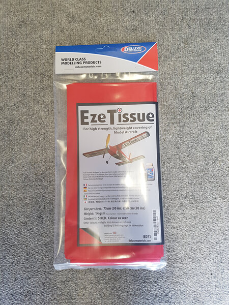 Deluxe EZE Tissue BD71 (Red) 5 sheets