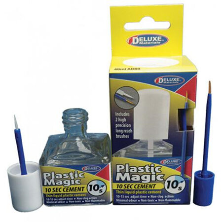 Deluxe Materials AD83 Plastic Magic 10 sec Cement