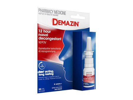 Demazin 12 Hour Relief Nasal Spray 15Ml