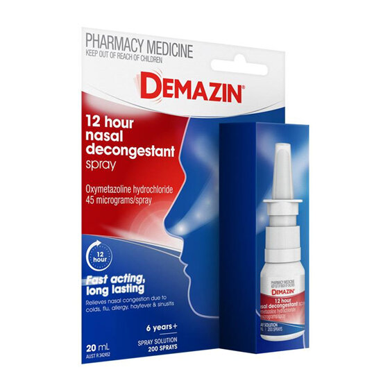 Demazin 12 Hour Relief Nasal Spray 15Ml