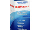 DEMAZIN Cold Relief Colour Free Syrup Vanilla Peach 200ml