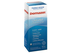 Demazin Cold Relief Cough Syrup Colour Free 200ML