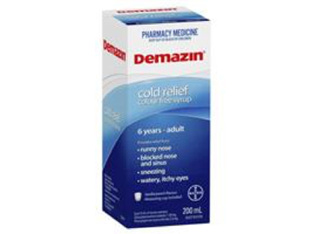 Demazin Cold Relief Syrup 200ml