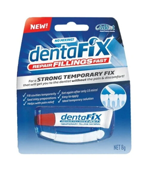 DENTAFIX Temporary Filling Repair 8g dental teeth