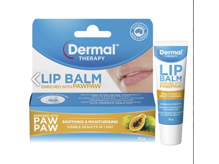 Dermal Therapy - Paw Paw Lip Balm 10g