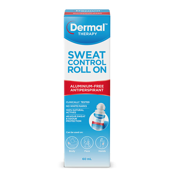DERMAL THERAPY Sweat Control Roll On 60ml