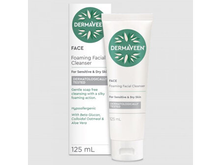 DERMAVEEN Face Foaming Clnsr 125ml