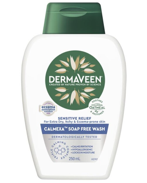 Dermaveen Sensitive Relief Calmexa Soap-Free Wash 250ml