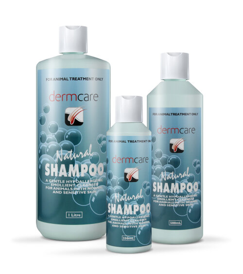 Dermcare Natural Shampoo for Dogs, Cats and Horses