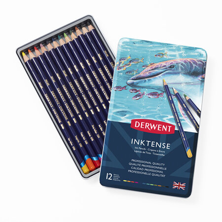 Derwent Inktense Water Soluble Pencils