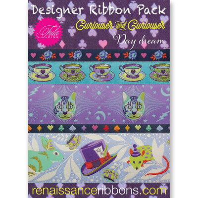 Designer Ribbon Pack -Tula Pink-Curiouser-Daydream