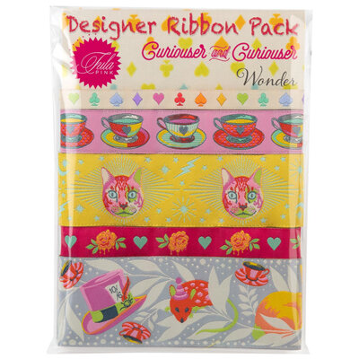 Designer Ribbon Pack -Tula Pink-Curiouser - Wonder