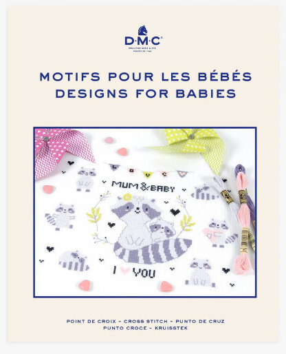 Designs for Babies - DMC Cross Stitch Book