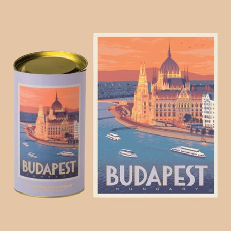 DESIGNWORKS PUZZLE TUBE - BUDAPEST