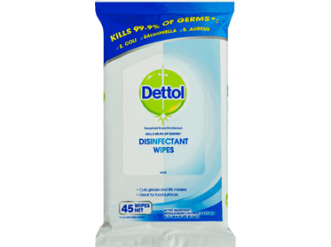 DETTOL Disinfectant Surface Wipes Fresh 45s