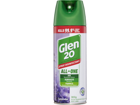DETTOL Glen 20 Lavender Spray Disinfectant 300g