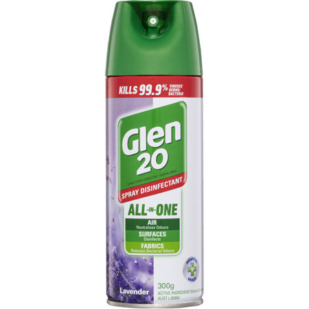 DETTOL Glen 20 Lavender Spray Disinfectant 300g