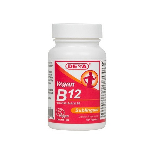 Deva Vegan B12 Supplements 90 tabs