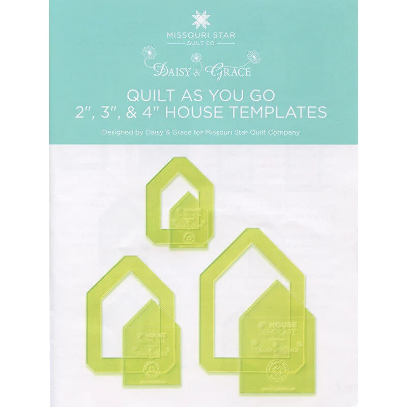 Quilt as You Go House Templates