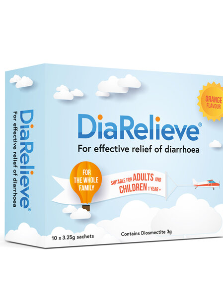 DiaRelieve 10 Sachets 3.25g