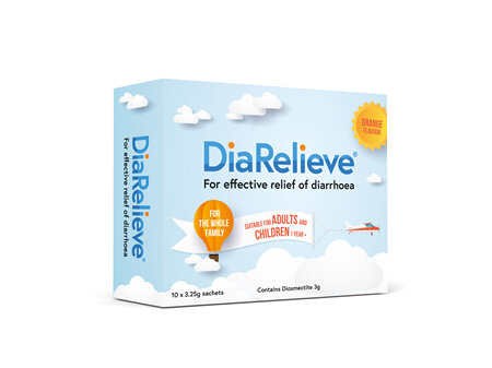 DiaRelieve 10 Sachets 3.25g