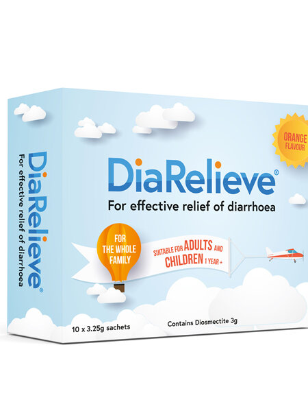 DiaRelieve 10 Sachets 3.25g