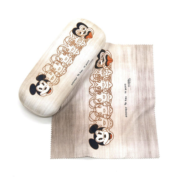 Dick Frizzell Mickey to Tiki Glasses Case