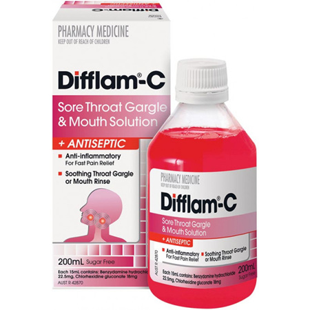 DIFFLAM-C SOLN PINK 200ML