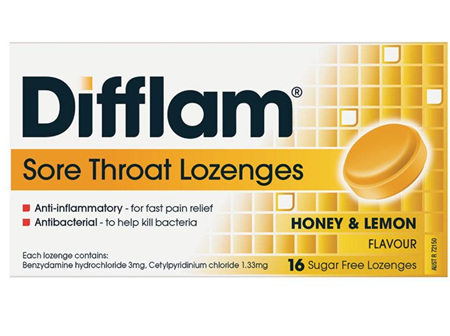 DIFFLAM Loz Lemon/Honey S/F 16