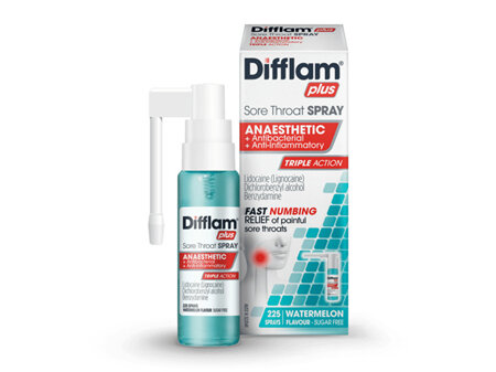 DIFFLAM Plus Sore Throat Spray 30ml